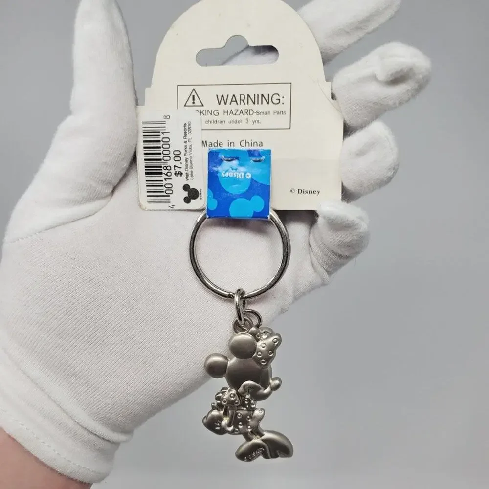 Disney Parks Minnie Mouse January Birthstone Keychain